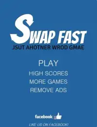 Swap Fast - A Word Game Screen Shot 9