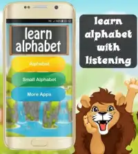 apprenez l'alphabet Enfants Screen Shot 0