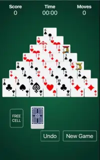 Pyramid Solitaire Classic Free Screen Shot 2