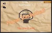 Paper Basketball Screen Shot 1