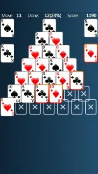 Pyramid Solitaire: Card Game Screen Shot 0