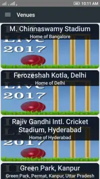 IPL 2017 Live Screen Shot 0