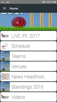 IPL 2017 Live Screen Shot 3