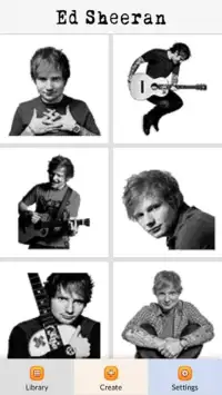Ed Sheeran Color by Number - Pixel Art Game Screen Shot 1