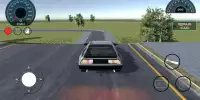 DeLorean City Car Drift Simulator Screen Shot 0