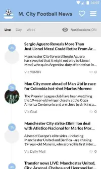 Man City: City Football News Screen Shot 2