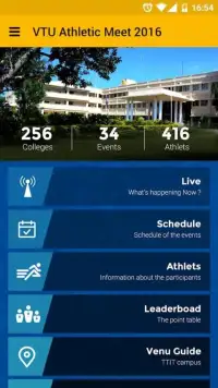 VTU Athletic Meet 2016 Screen Shot 3