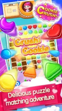 Cookie Crush - Sweet Trip Screen Shot 2