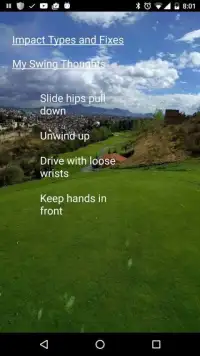 Golf Practice Screen Shot 2