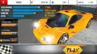 गति रेसिंग कार बहाव 3 डी Screen Shot 0