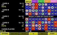 Keno 4 Multi Card Vegas Casino Screen Shot 5