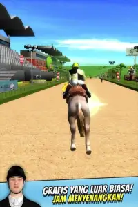 3D Pacuan Kuda dengan Hambatan Screen Shot 10