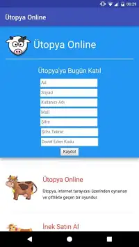 Ütopya Online Screen Shot 0
