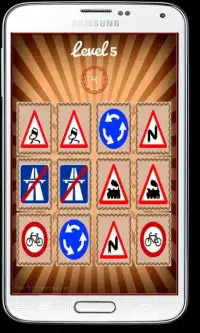Cool Matching Road Signs Test Screen Shot 0