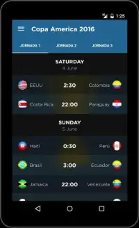 Copa América 2016 Centenario Screen Shot 0