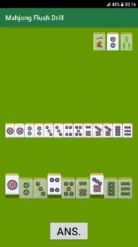 Mahjong Flush Drill Screen Shot 3