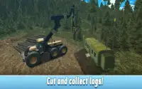 Logging Harvester Truck Sim 3D Screen Shot 2
