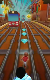 Subway Rush 3D: Endless Runner Screen Shot 1
