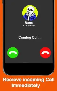 Best Funny Sans 2020 : Guide for Sans Fake call Screen Shot 2