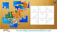 ABC Kids Animals Puzzle Game Screen Shot 3