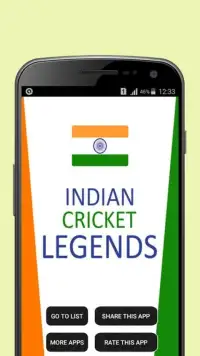 Indian Cricket Legends Screen Shot 3