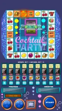 slot machine cocktail party Screen Shot 2