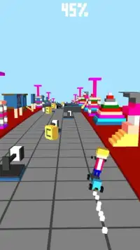 Blocky Pass Death Race Screen Shot 10