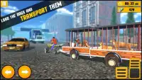 ATV Quad Bike Pet Transporter Driving - Dog Games Screen Shot 5