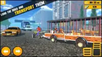 ATV Quad Bike Pet Transporter Driving - Dog Games Screen Shot 0
