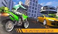 Traffic Moto Rider Screen Shot 0