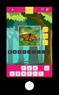 Spelling Words Images Kid Game Screen Shot 1