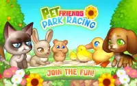 Pet Friends Park Racing Screen Shot 4