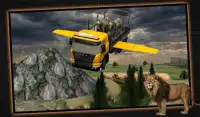 Animal Transport Flying Truck Screen Shot 0