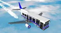 Flying Bus Simulator Free 2016 Screen Shot 1