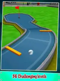 Mini Golf - Cartoon Edition Screen Shot 1