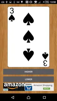 Higher Or Lower? Screen Shot 0