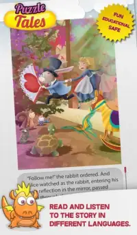 Alice in Wonderland - Jigsaw Screen Shot 6