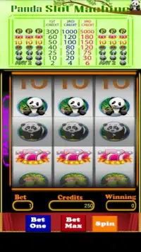 Lucky Panda Slots : 777 Casino Screen Shot 1