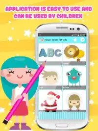 happy colors for kids Screen Shot 3