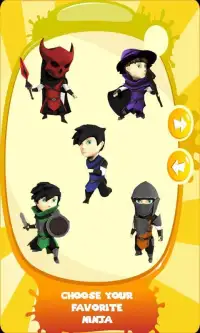 Ninja Run - Kid Games Free Screen Shot 14