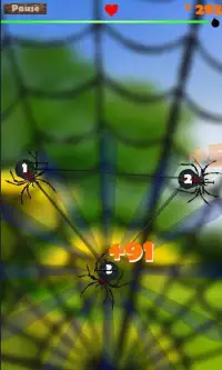 Crush the Spiders Puzzle Screen Shot 1