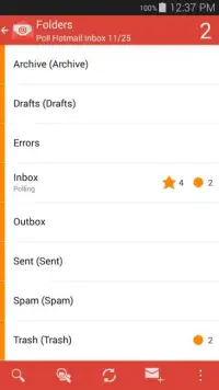 Email Gmail Inbox App Screen Shot 1