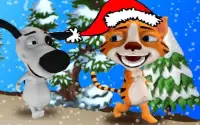 Cat & Dog Christmas Gift Clash Screen Shot 0