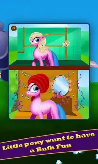 Little Pony Girls Horse Care Screen Shot 12