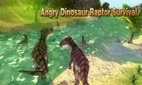 Angry Dinosaur Raptor Survival Screen Shot 0