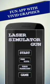 Laser Simulator Prank Gun Screen Shot 0