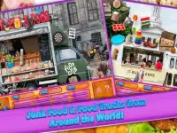 Hidden Object Junk Food Truck Screen Shot 3