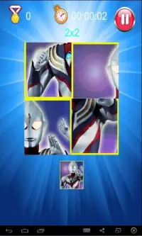 God Of Ultraman Theme Puzzle Screen Shot 0