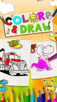 Color & Draw - Doodle Paint Screen Shot 3
