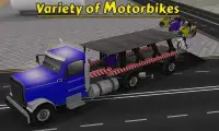 Moto Transporter Big Truck Screen Shot 11